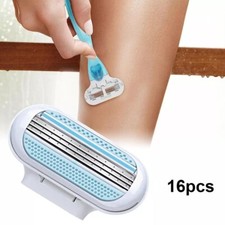 Neu 16X für Gillette Venus Deluxe Smooth Sensitive Ersatz-Rasierklingen Kopf