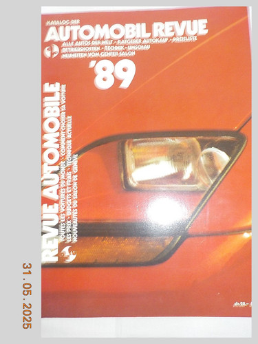 Automobil revue katalog - automobil,