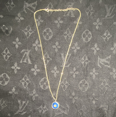 Halskette goldfarbene