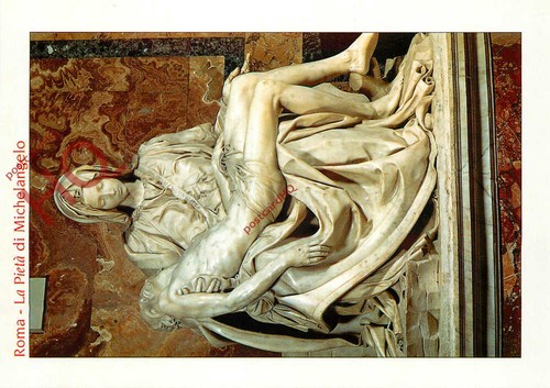 Ansichtskarte michelangelo - ansichtskarte;,