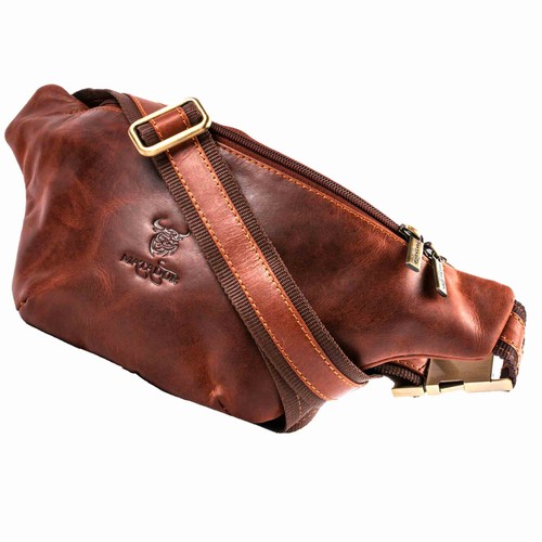 Matador leder hüfttasche - leder,