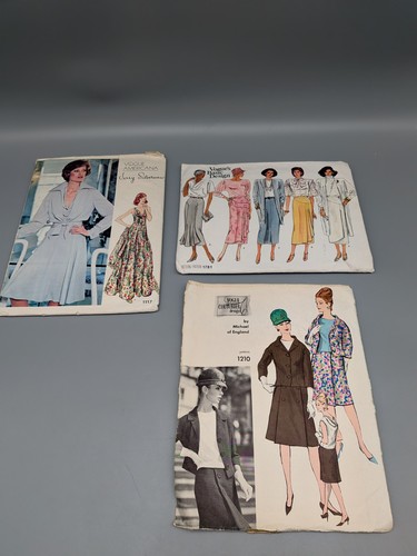 Vintage schnittmuster - 3x,