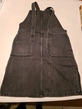Jeans Rock Kleid Latzkleid