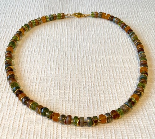 Kette...Collier...Glasperlen