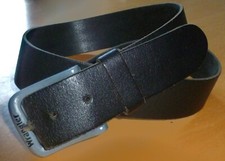 WRANGLER Ledergürtel 90/36 Schwarz Made in Holland
