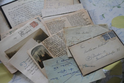 Briefe posten papier 1946 - papier,