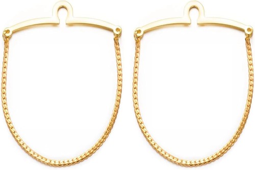 Krawattenkette set gold - krawattenkette, silber
