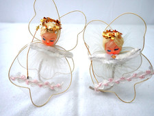 Vintage 2 kleine Engel Gaze