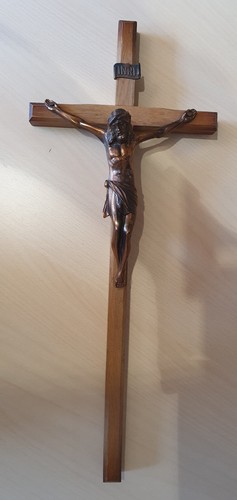 Jesus wandkreuz 50x20 inri - jesus,