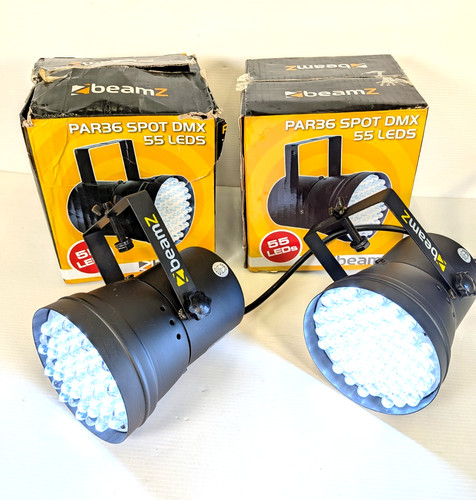 Beamz led par dmx weiß - 36,