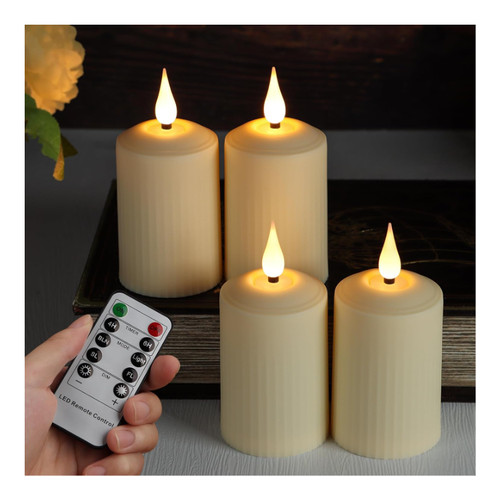 Led kerzen set fernbedienung - led,