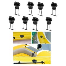 8X PLASTIC HULL DRAIN PLUGS