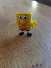 Spongebob Schwammkopf Figur,  3cm x 3cm, aus dem Jahr 2004