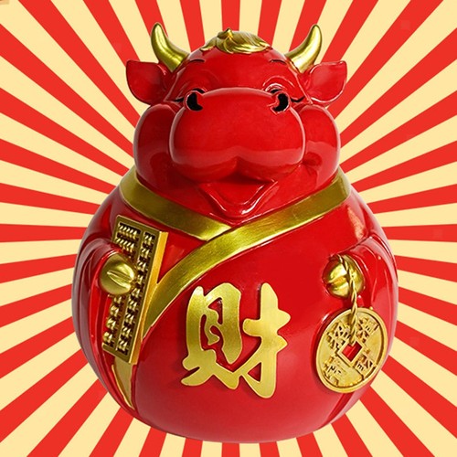 Kuh sparschwein münzen - kuh, saving