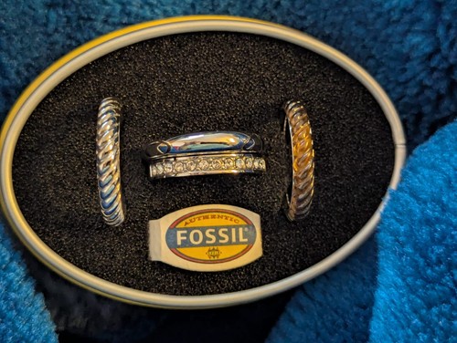 4er set fossil - fossil, ring