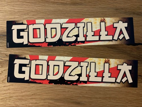 Godzilla aufkleber splat - godzilla,