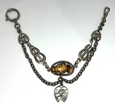 Antike Taschenuhrkette mit