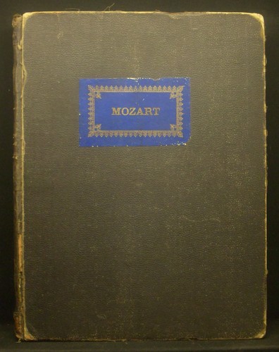 Notenbuch mozart sonaten - notenbuch,