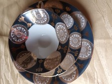 Sammeltasse v.Bavaria, 3tlg., Vintage, ca.50er Jahre, Untertasse kl .Abplatzer 