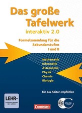 Das große Tafelwerk interaktiv 2.0 - Formelsammlung für die Sekundarstufen I und