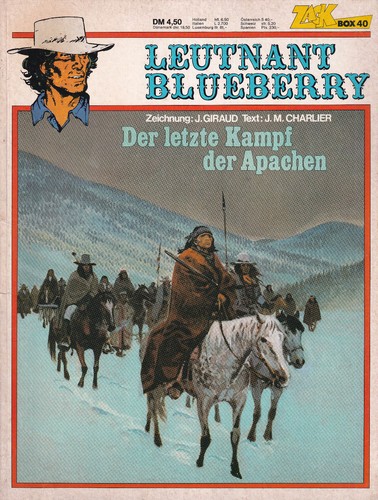 Zack comic box leutnant - zack, nr