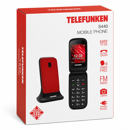 Telefunken s440 mobiltelefon - telefunken,
