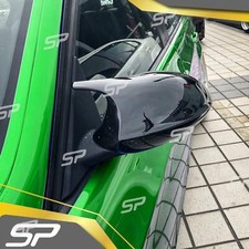 2x Schwarz Spiegelkappen