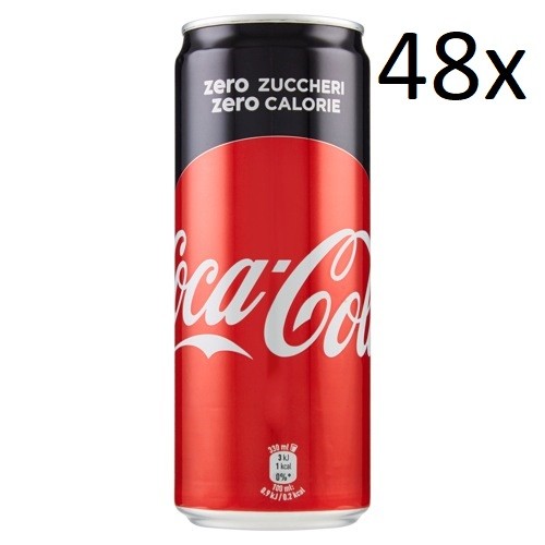 48x coke cola - cola, zero