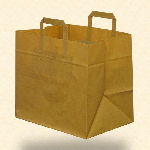 Papiertragetaschen - 10, st.