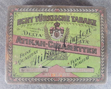 Alte Zigarettendose Atikah