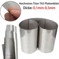 Titanblech TA2 Flachblech