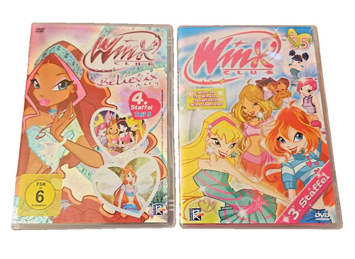 Winx club dvd - winx, dvds