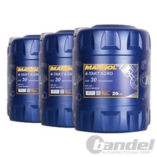 3x 20 Liter MANNOL SAE 30