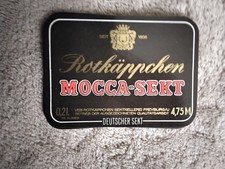 DDR Etiketten VEB Rotkäppchen