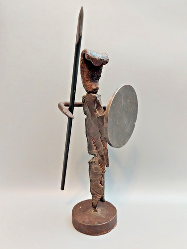 Eisen skulptur helmut staeger - ,