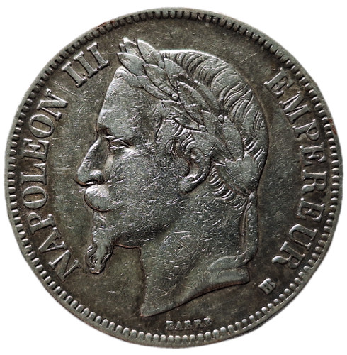 Frankreich francs 1868 bb - francs,