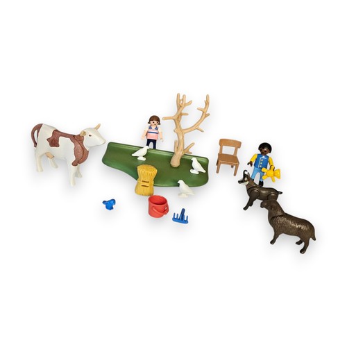 Playmobil bauernhof kuh esel - bauernhof,