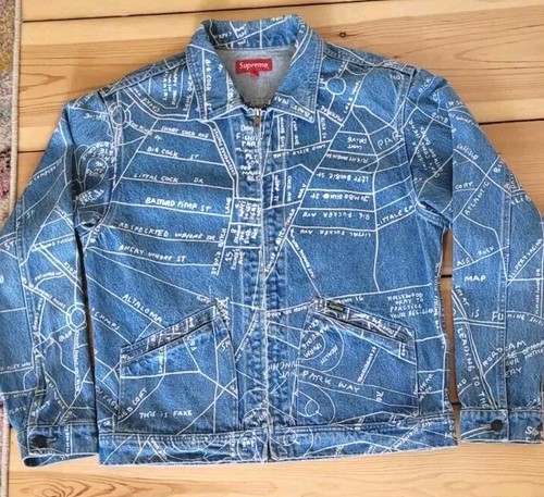 Supreme gonz map work jacket - supreme,