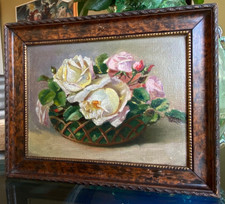 Stillleben mit rosen gemälde - stillleben,