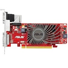 Grafikkarte PCI Express 2.1 x16 512MB HDMI DVI VGA Asus ATI Radeon HD5450 passiv