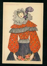 Mela Köhler Frau in rotem