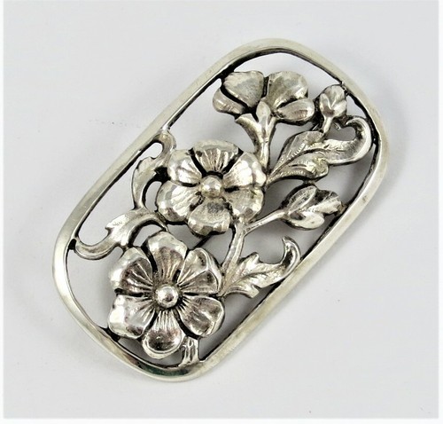 Antike 835er silber brosche - antike,