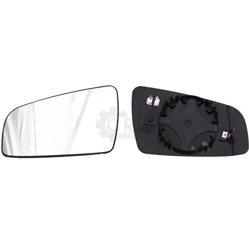 Spiegelglas haltefuss links - +,