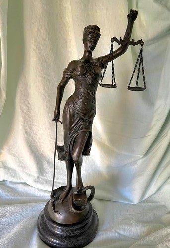 Jugendstil bronzefigur - jugendstil,