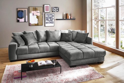 Ecksofa inkl rückenkissen - ecksofa, 7