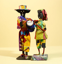 Vintage Afrikanische Musiker