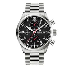 Tutima Glashütte Titan Fliegeruhr Automatik Chronograph Legacy T5 6405-02