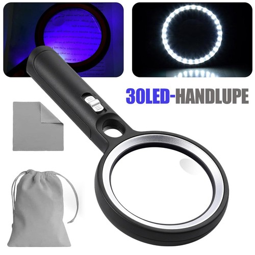 Extra große led handlupe - extra,