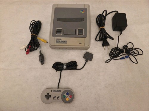 Snes super nintendo - super, konsole