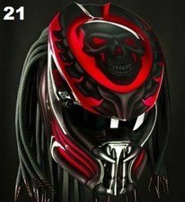 DER PREDATOR HELM CUSTOM RED
